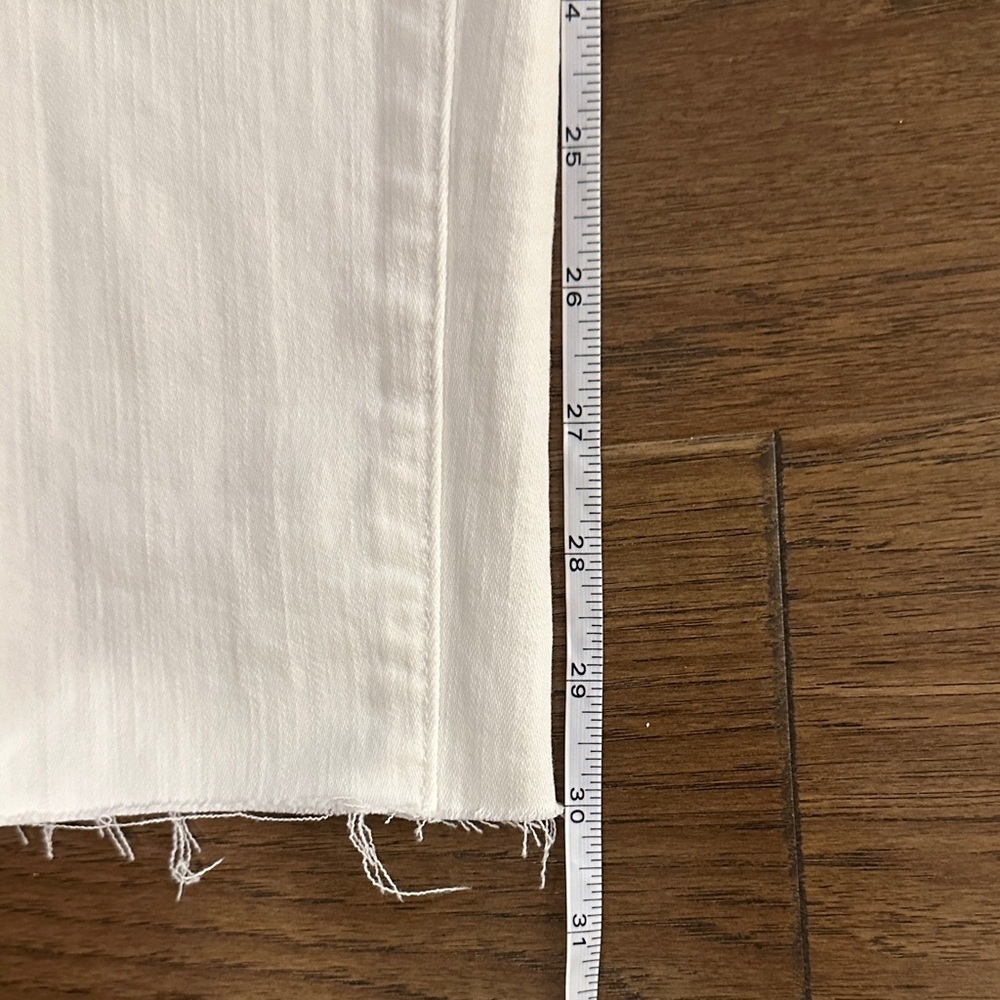 MADEWELL Sz 25 White High-Waisted SKINNY Jeans - Picture 6 of 7